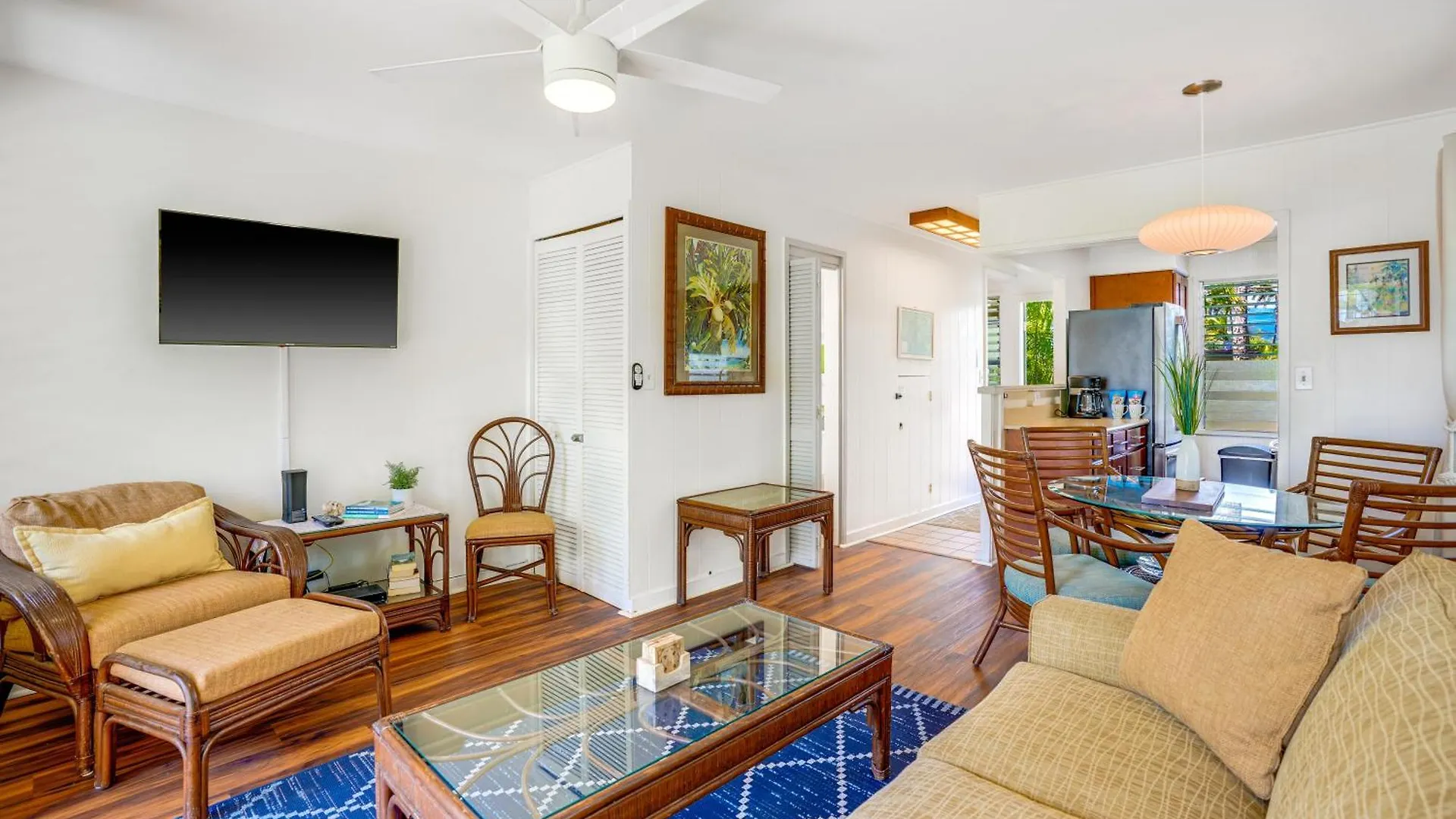Gardenfront Escape With Ocean Views At Kapa'A Sands 24 度假居