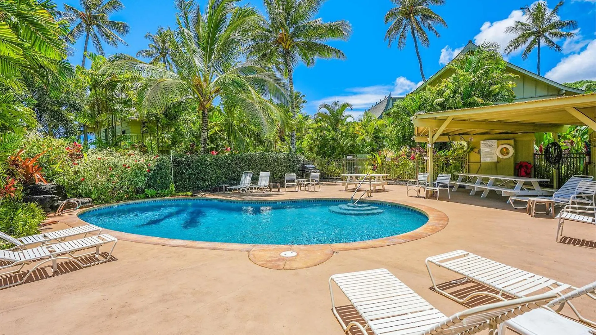 Gardenfront Escape With Ocean Views At Kapa'A Sands 24 美国