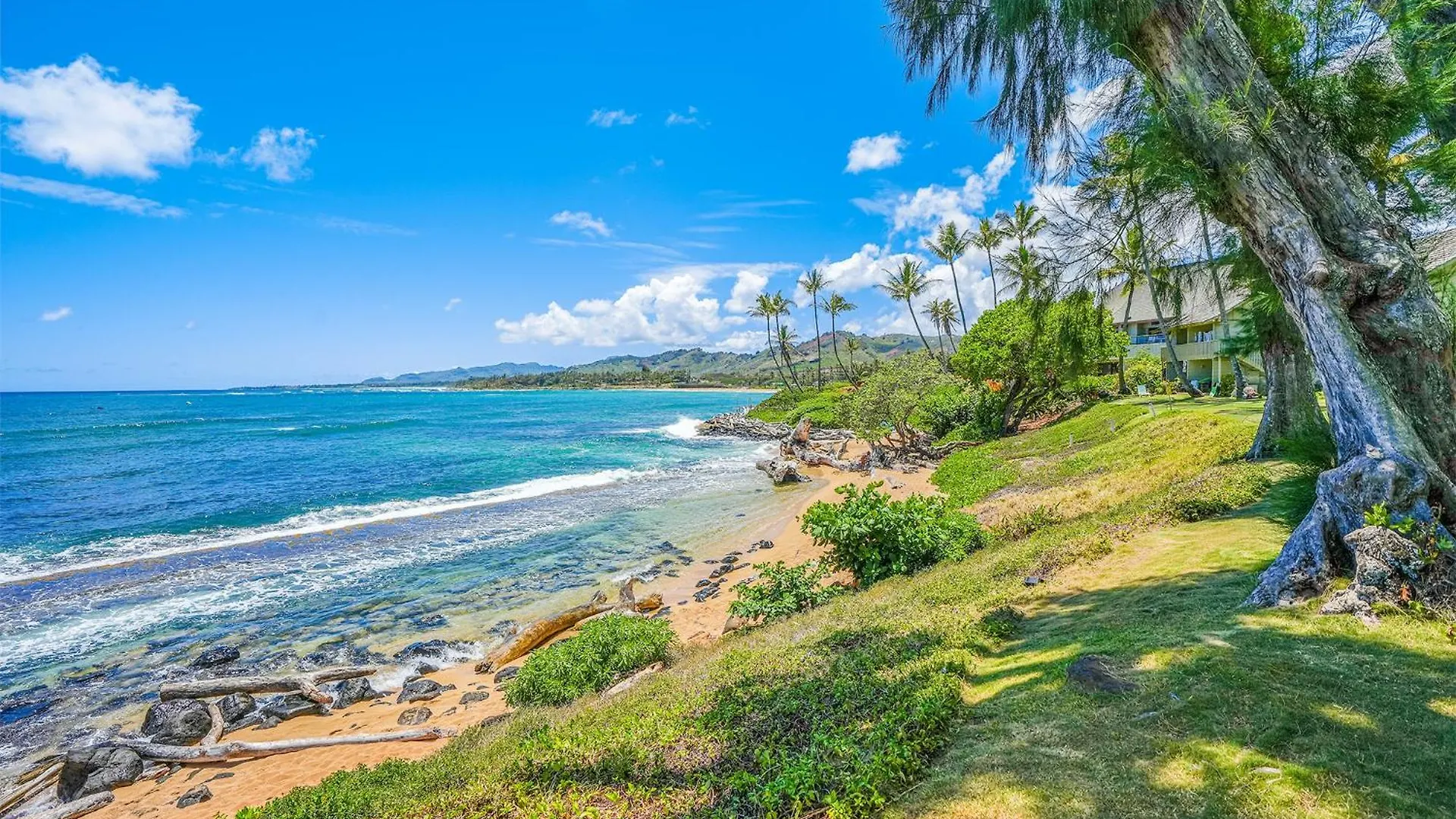 度假居 Gardenfront Escape With Ocean Views At Kapa'A Sands 24